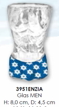 Glas Men 8cm